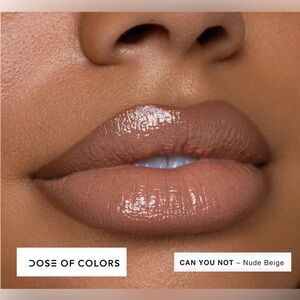NIB Dose of Colors Lip Gloss in Can You Not